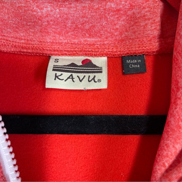 NWT Kavu Women’s Zelda Outdoor Hiking Trail Hoodie Size Small in Tigerlily - Picture 6 of 15